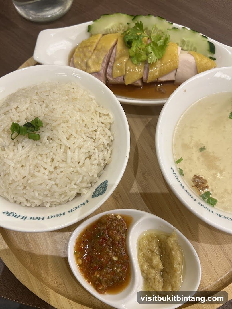 Hainanese Chicken Rice