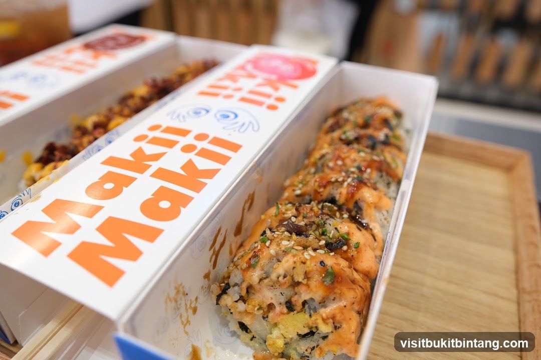 Sushi Rolls in Packaging
