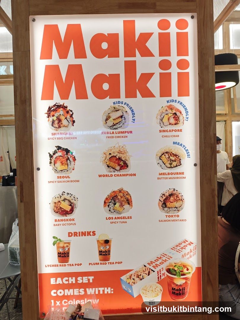 Makii Makii Menu