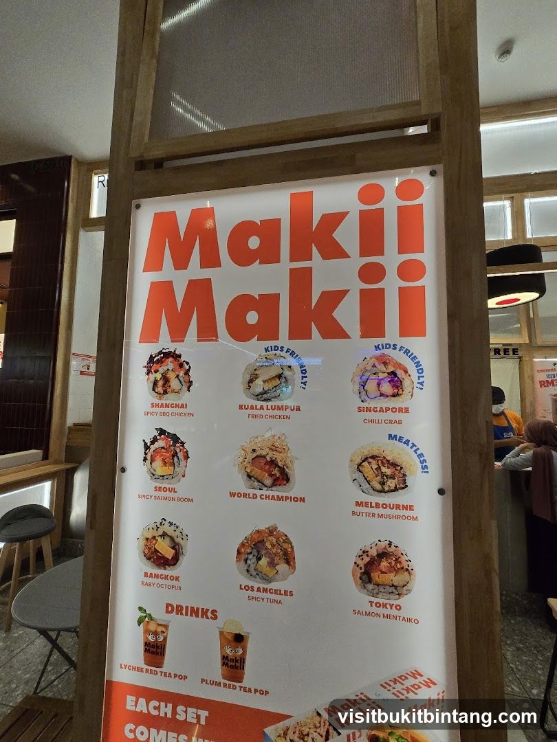 Makii Makii Menu