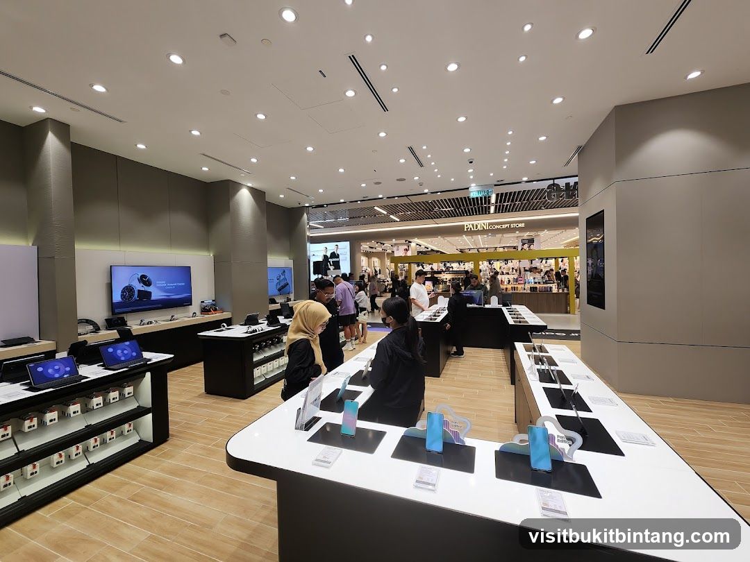 Electronics Store Interior