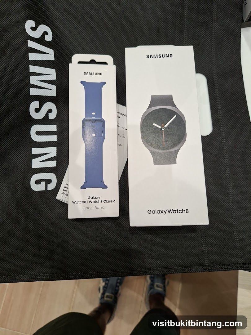 Samsung Galaxy Watch 8 and Sport Band