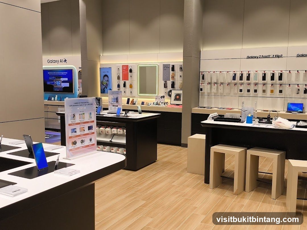 Samsung Store Interior