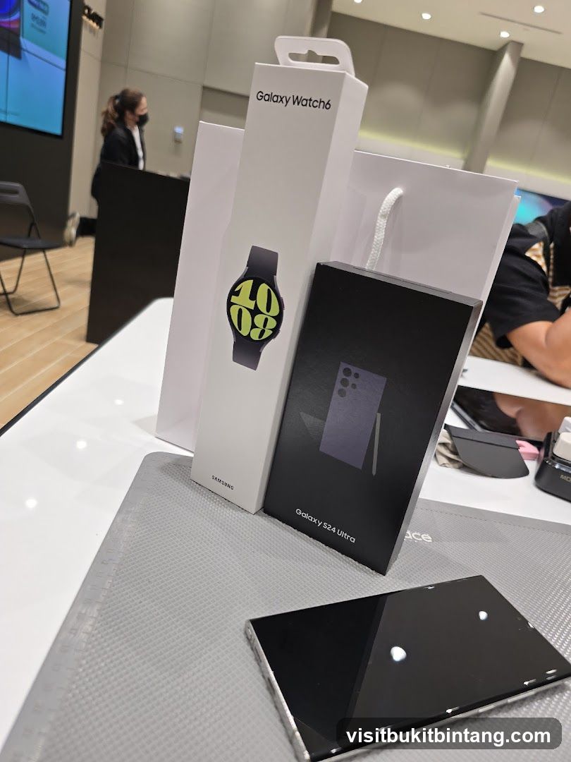 Samsung Galaxy Watch 6 and S24 Ultra