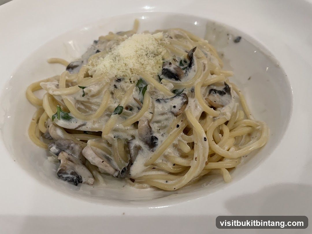 Mushroom Spaghetti