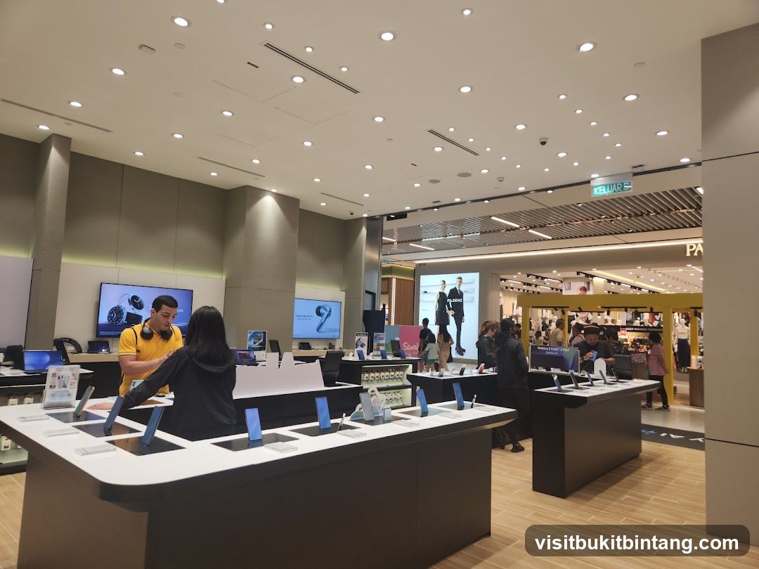 Electronics Store Interior