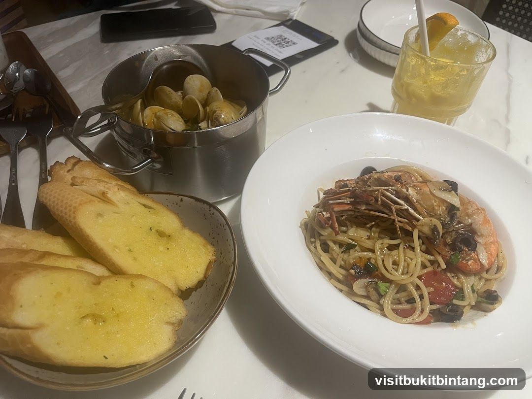 Seafood Pasta and Clams