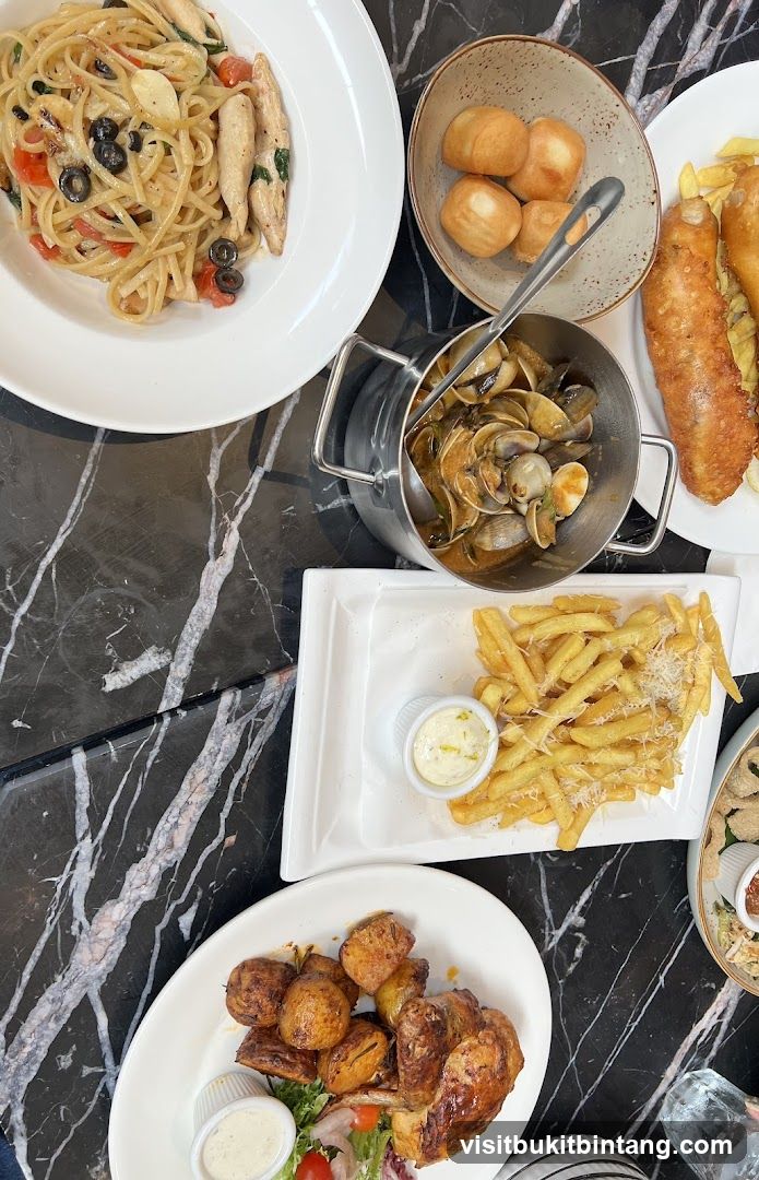 Assortment of Dishes