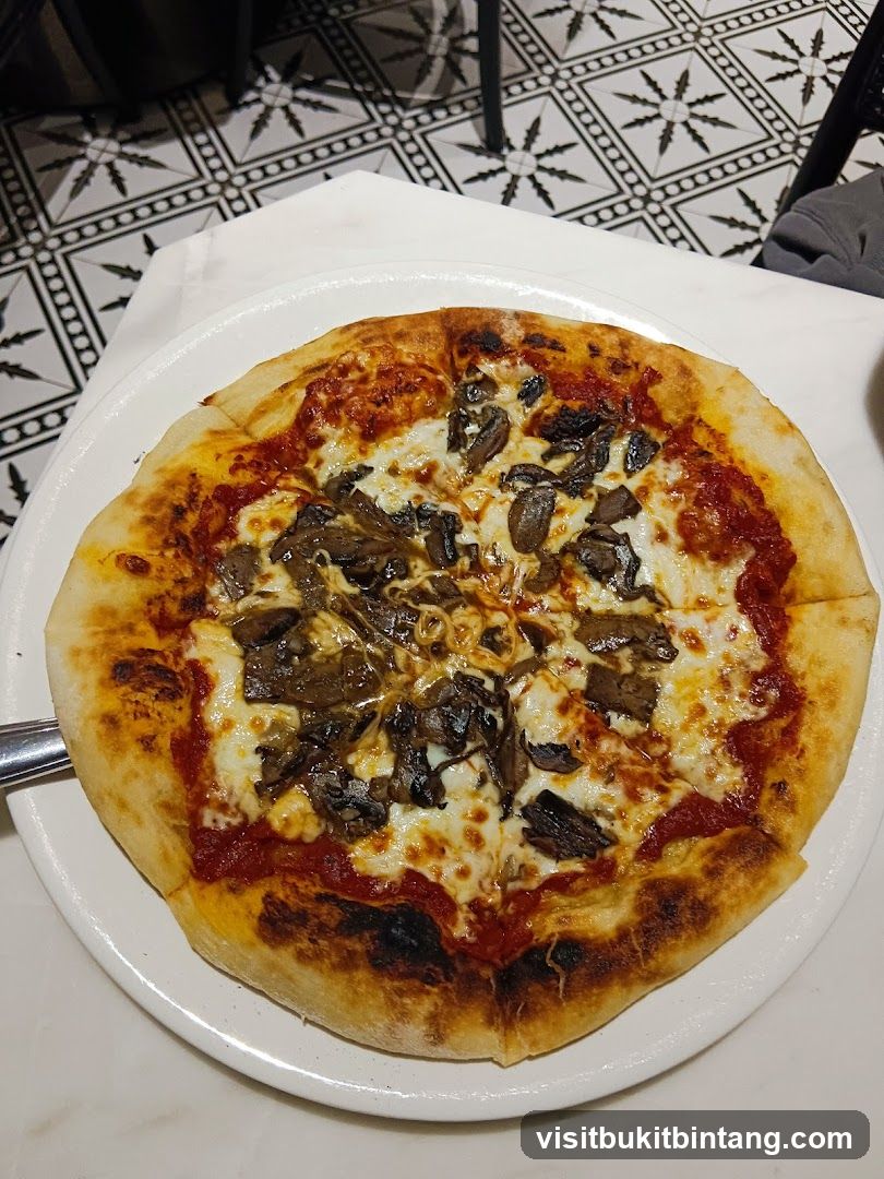 Mushroom Pizza