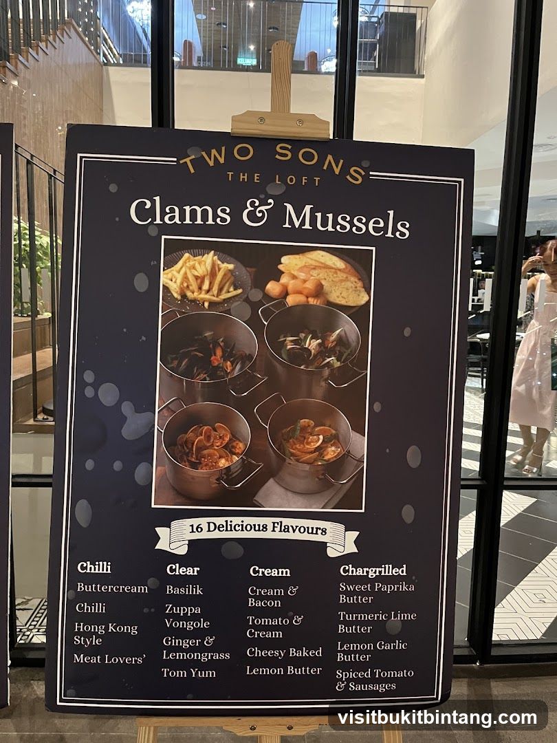 Two Sons The Loft Clams & Mussels