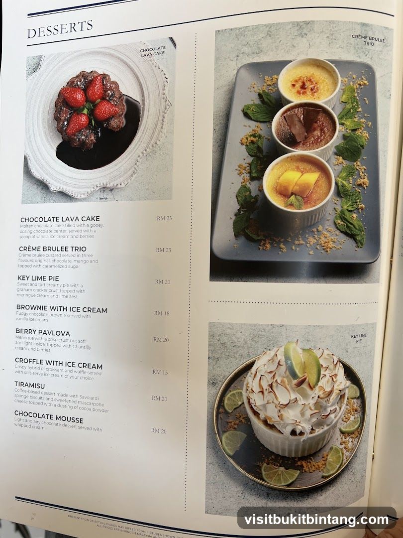 DESSERTS