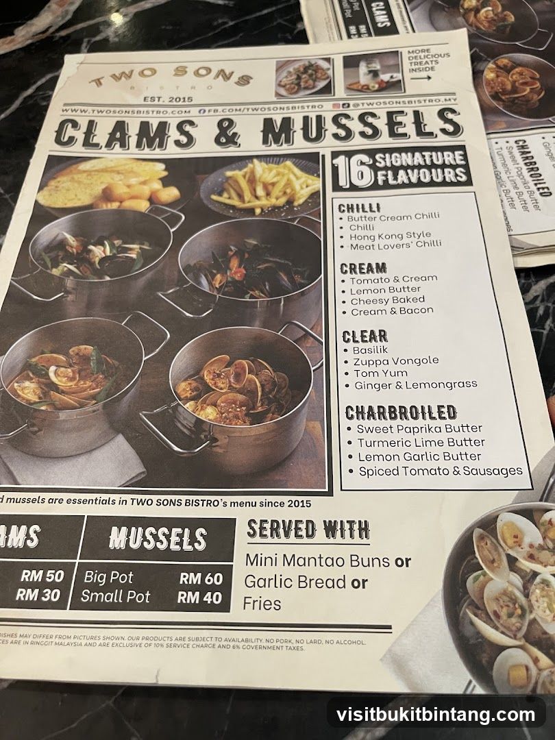CLAMS & MUSSELS