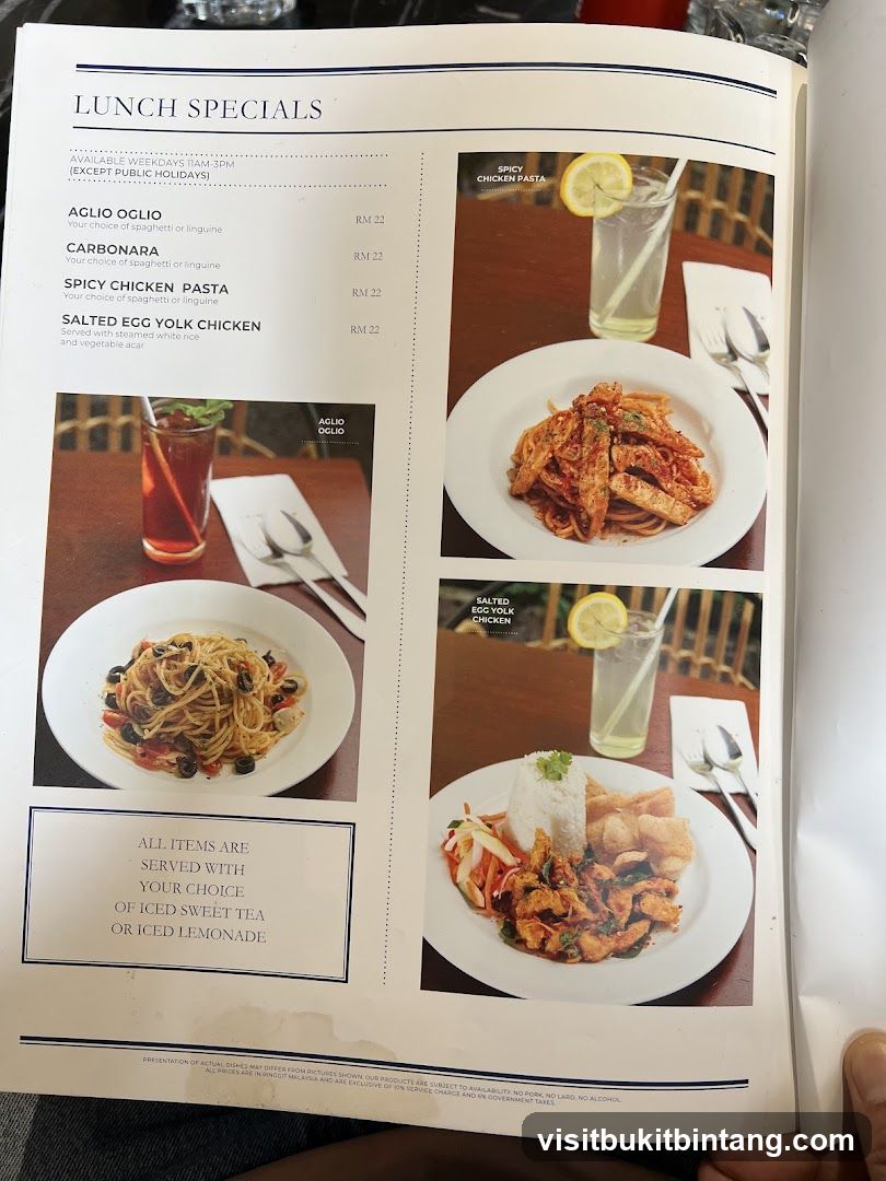 LUNCH SPECIALS