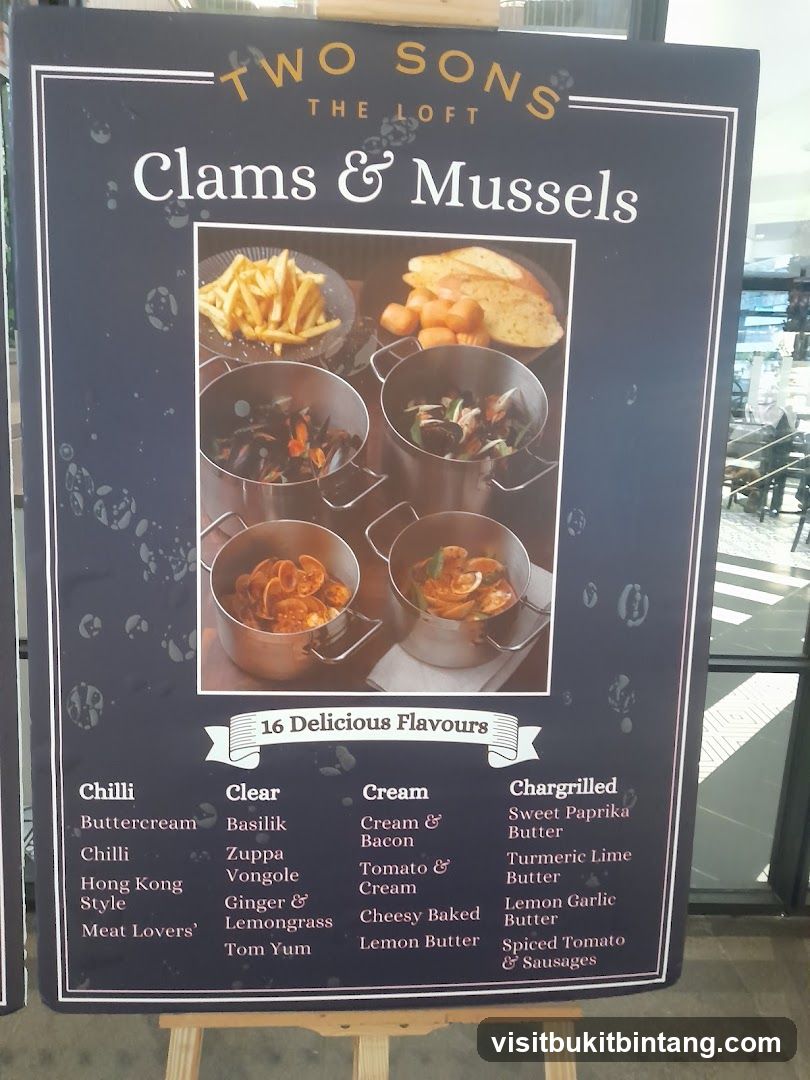 Two Sons The Loft Clams & Mussels
