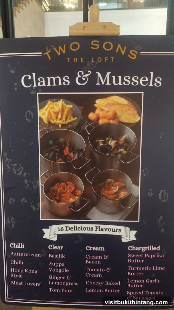 Two Sons The Loft Clams & Mussels