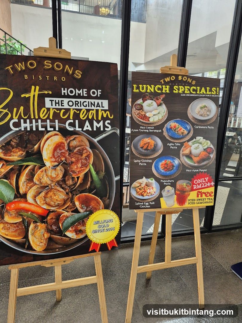 Two Sons Bistro Lunch Specials