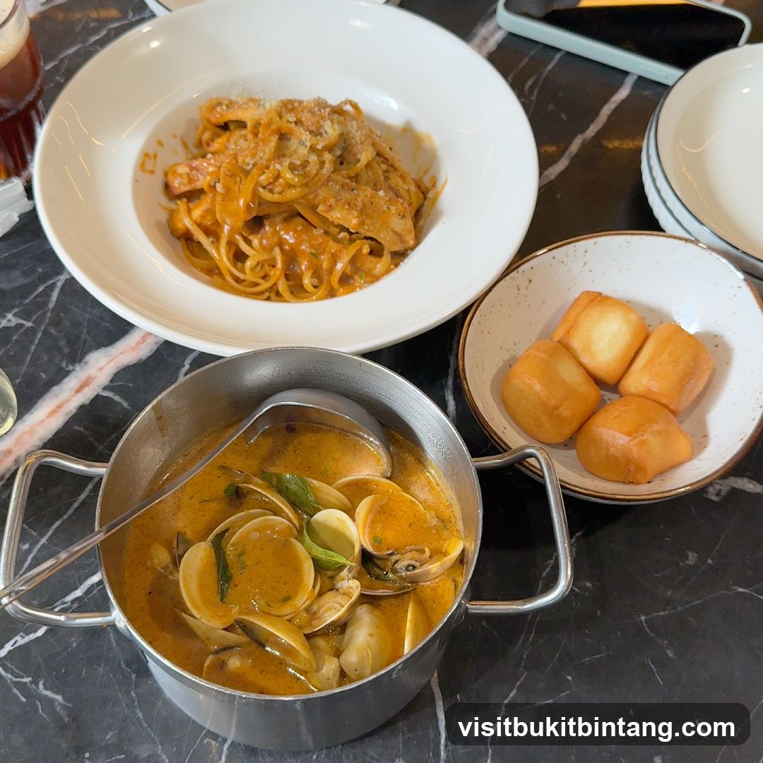 Seafood and Pasta Dish