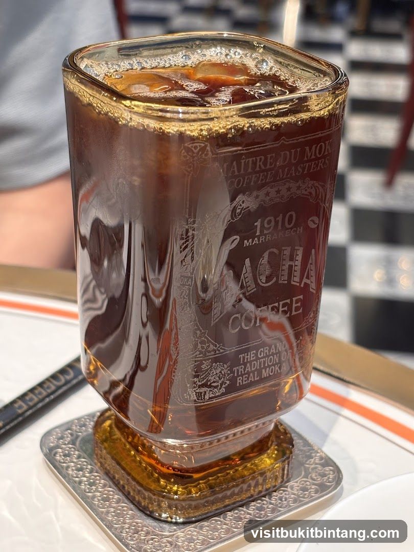 Iced Coffee in Branded Glass