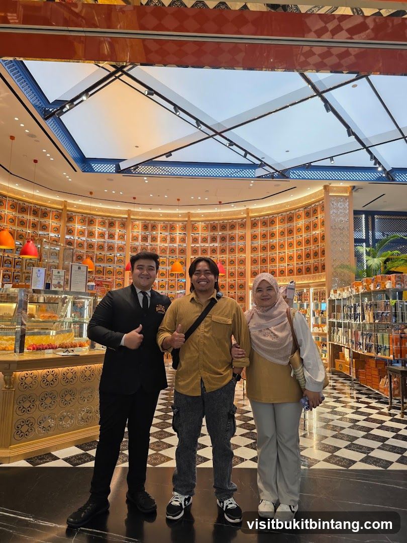 People Posing in a Bakery