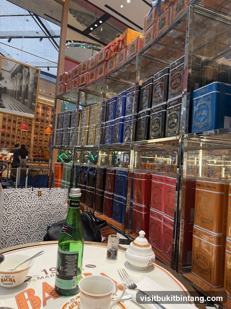 Display of Coffee Tins
