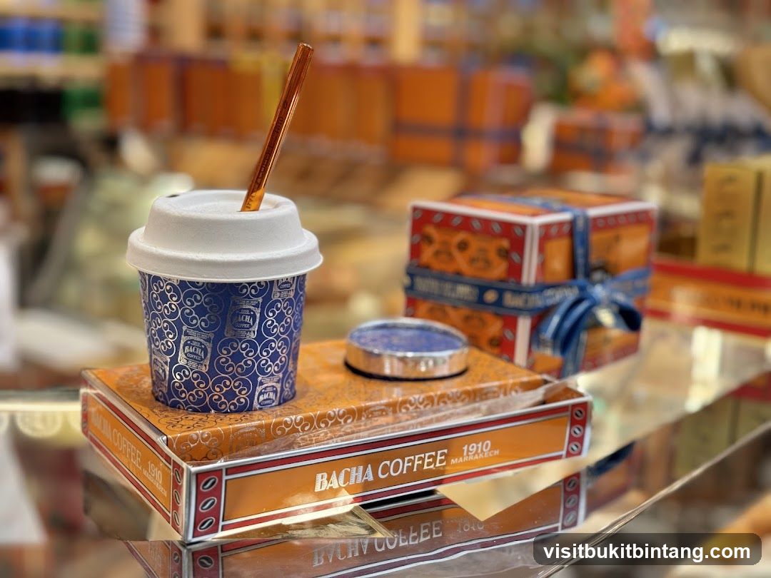 Bacha Coffee Display