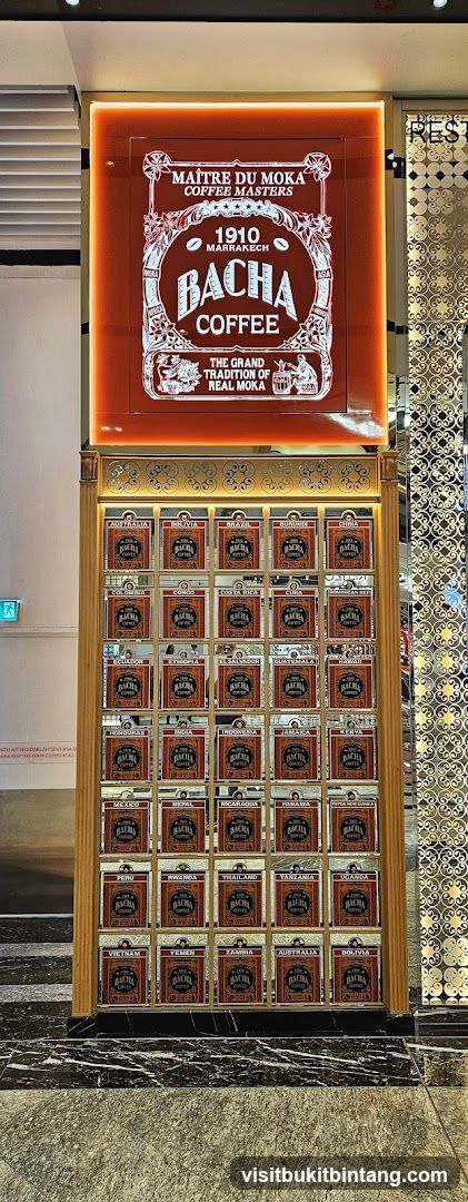 Bacha Coffee Display