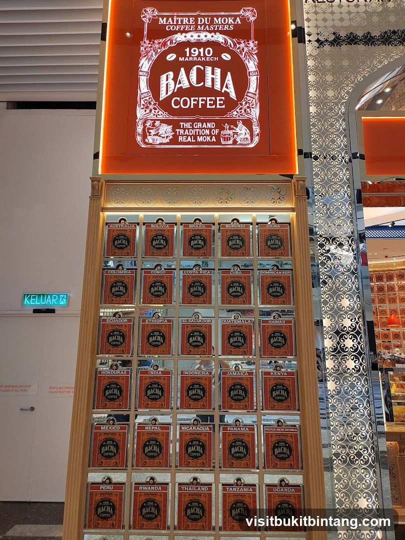 Bacha Coffee Display