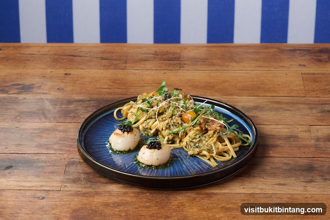 Scallops and Pasta