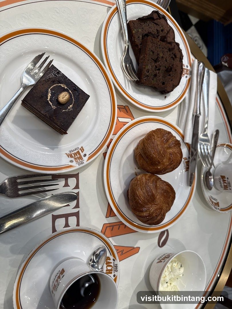 Dessert and Coffee Spread