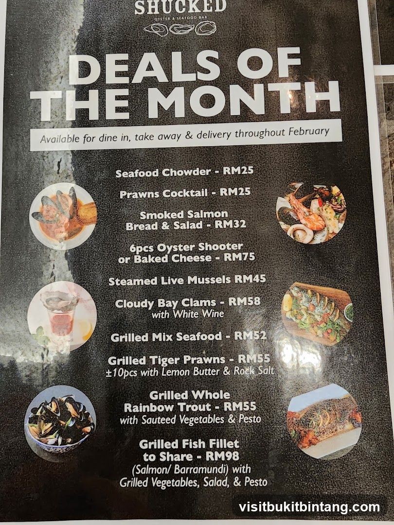 DEALS OF THE MONTH