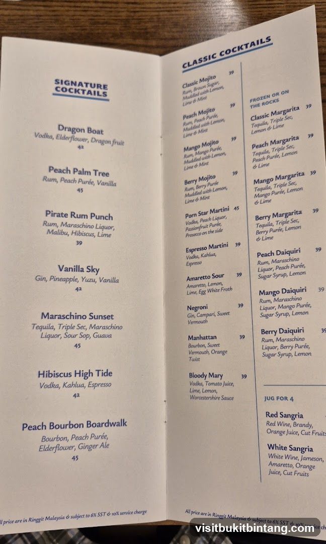SIGNATURE COCKTAILS