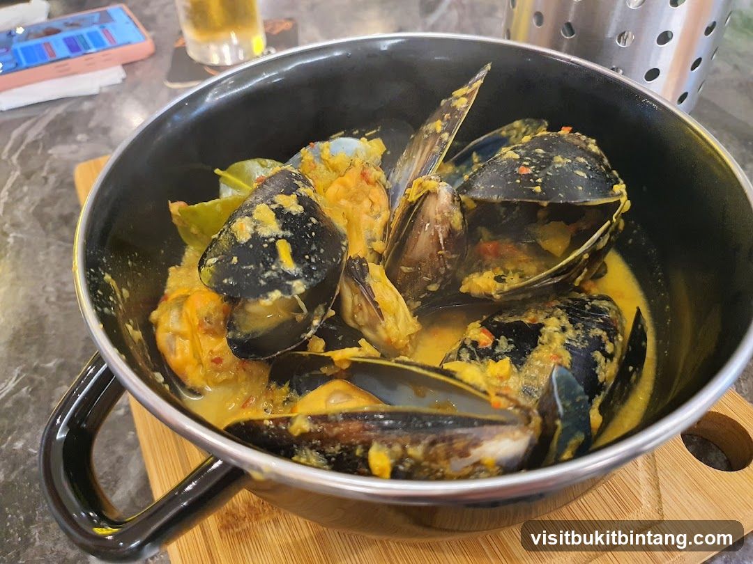 Mussels in Curry Sauce