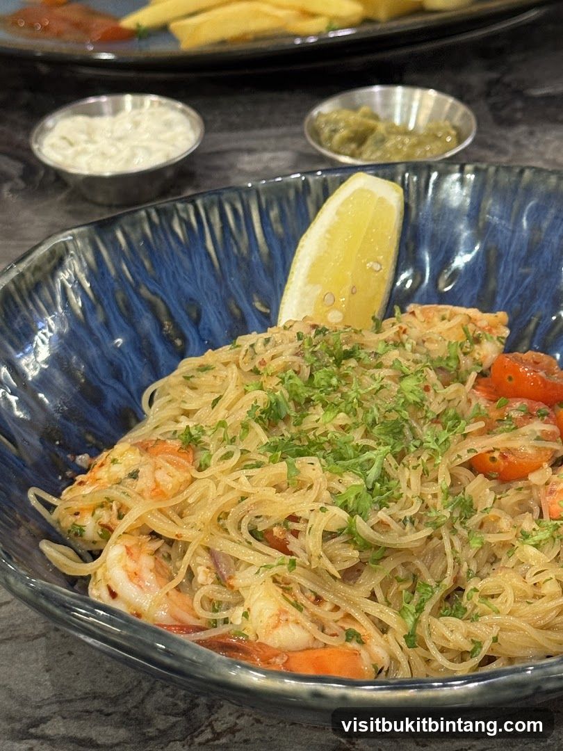 Shrimp Pasta with Lemon