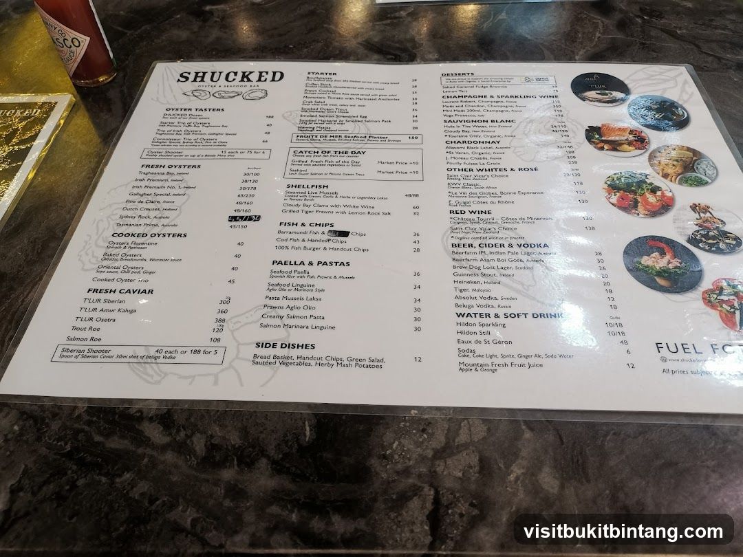 SHUCKED OYSTER & SEAFOOD BAR