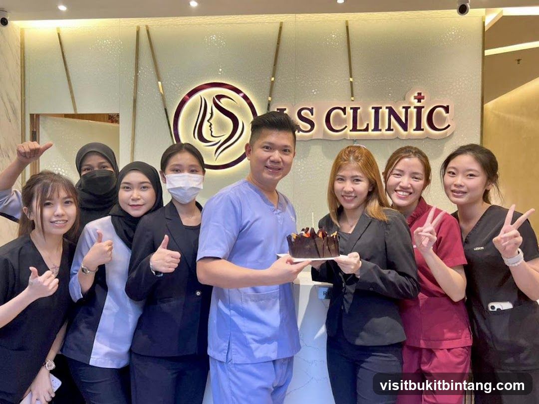 Clinic Staff Celebrating