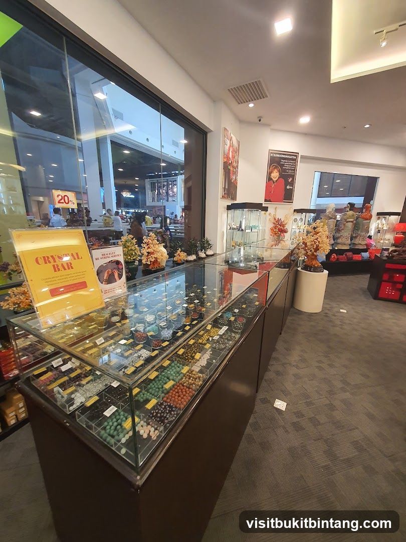 Jewelry and Crystal Display