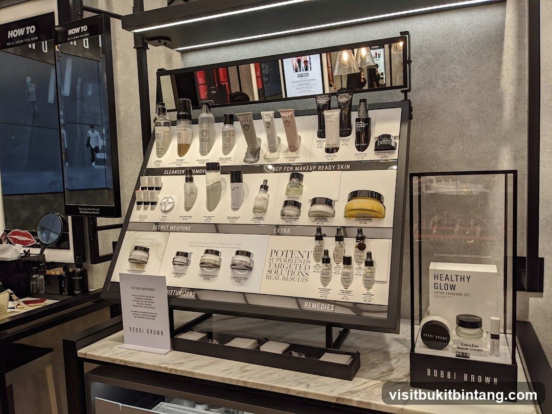 Bobbi Brown Skincare Display