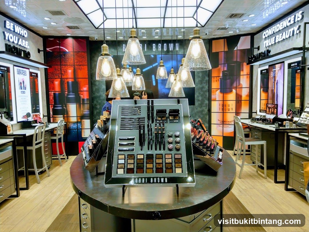 Bobbi Brown Cosmetics Display