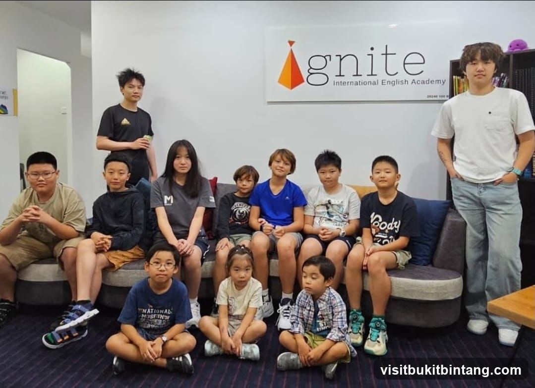 Students at Ignite International English Academy