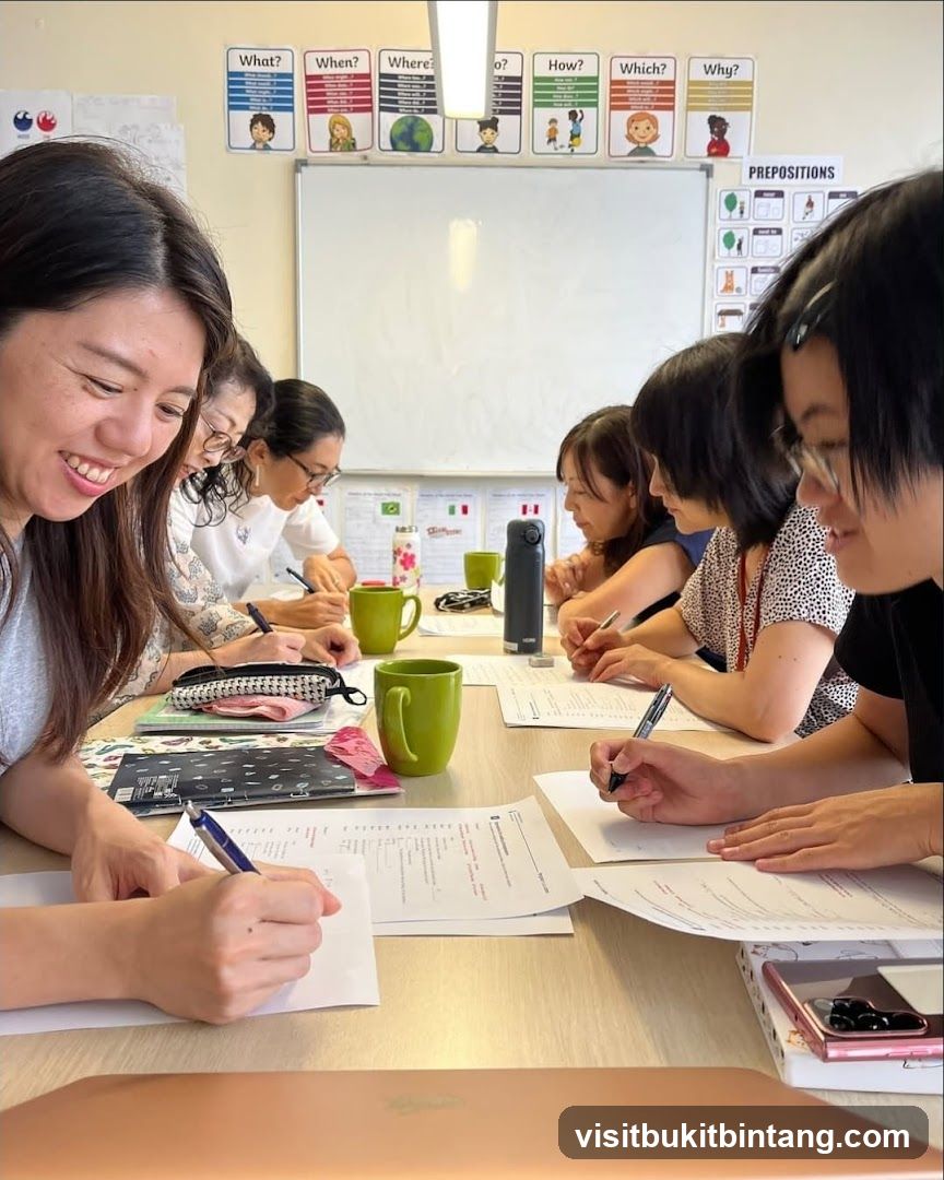 Students in a classroom