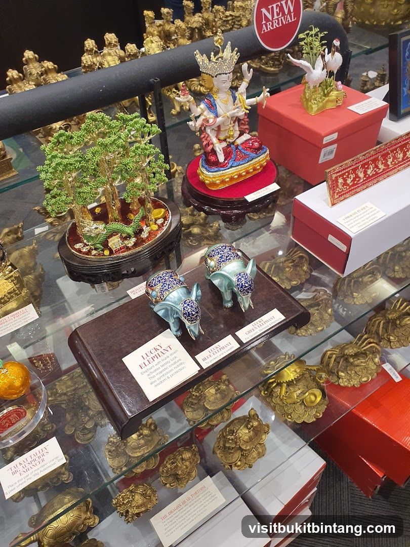 Display of Feng Shui Items
