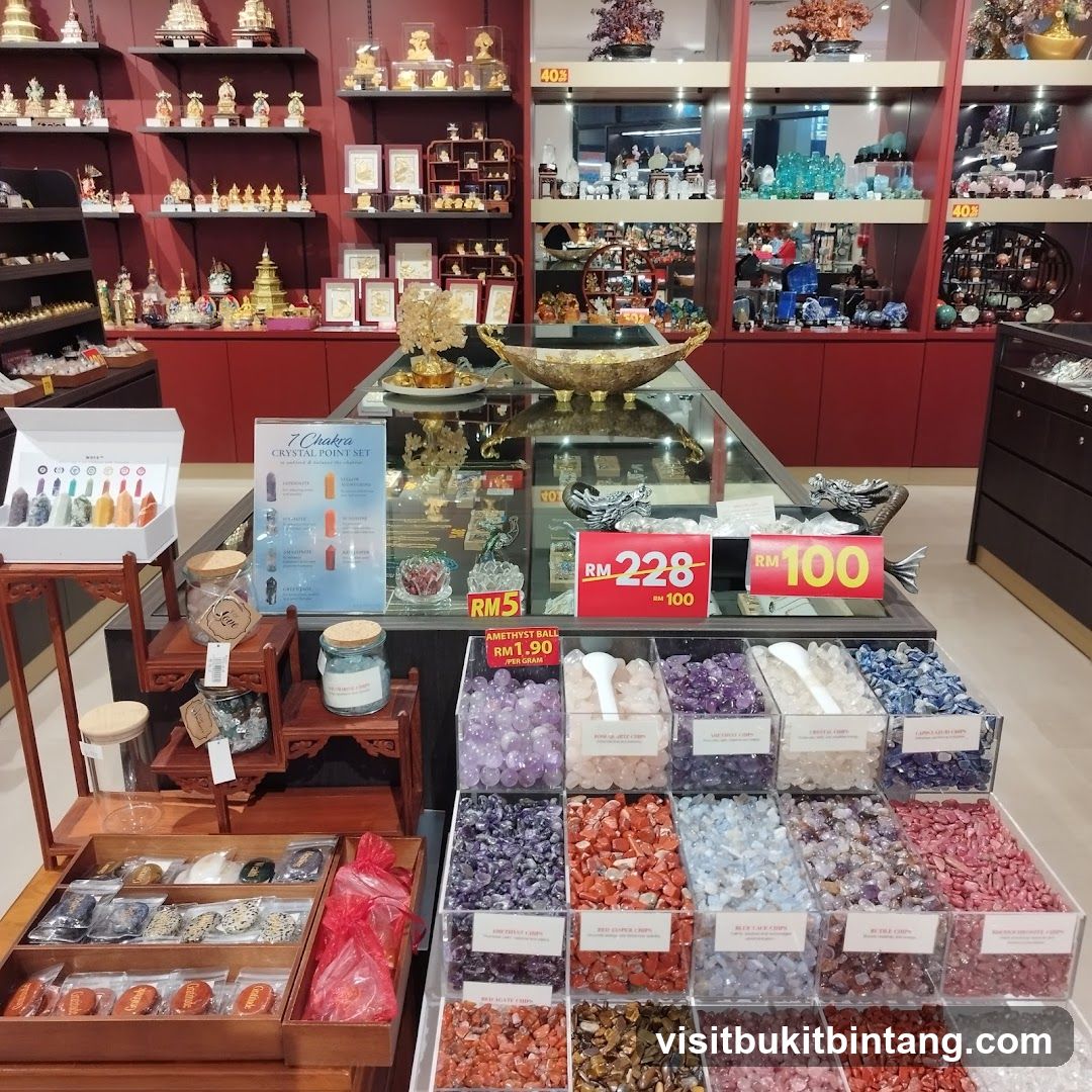 Crystal and Gemstone Display
