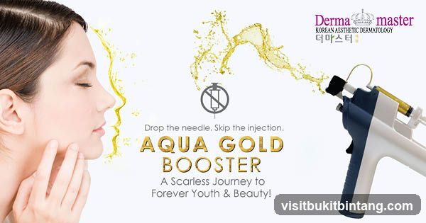 Derma Master Aqua Gold Booster Advertisement