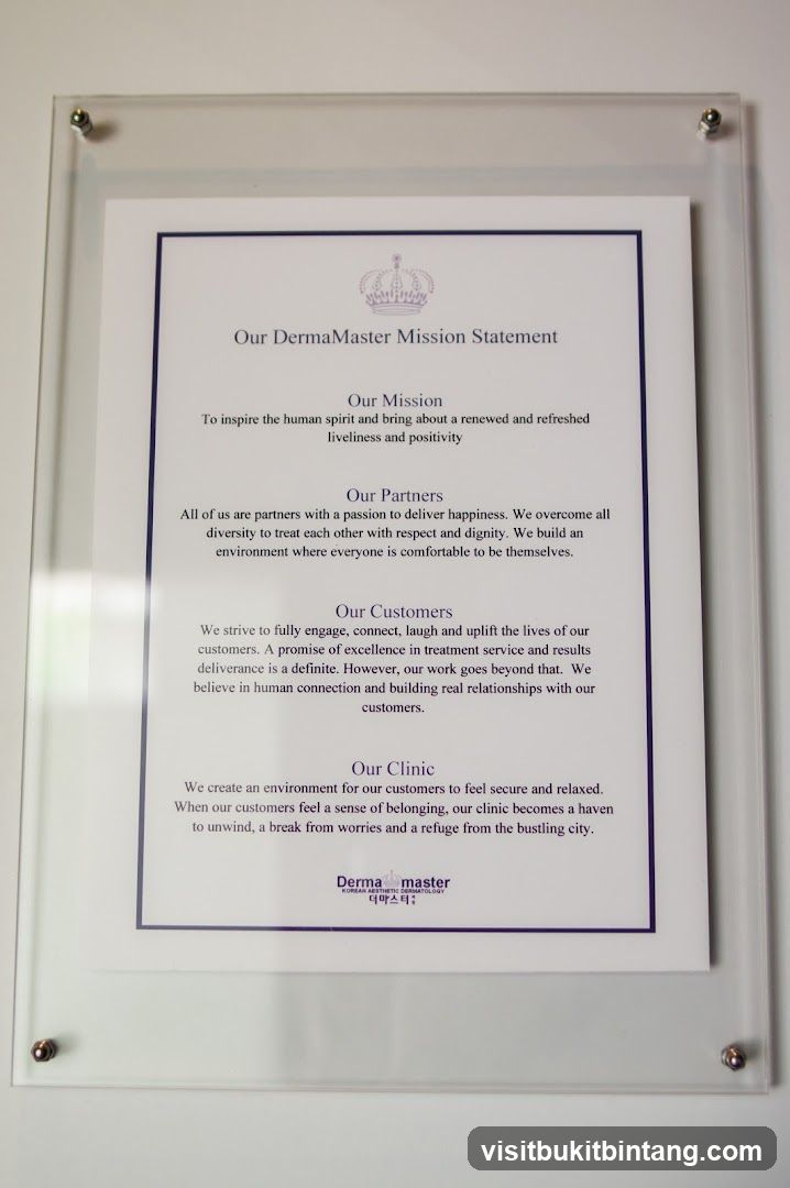DermaMaster Mission Statement