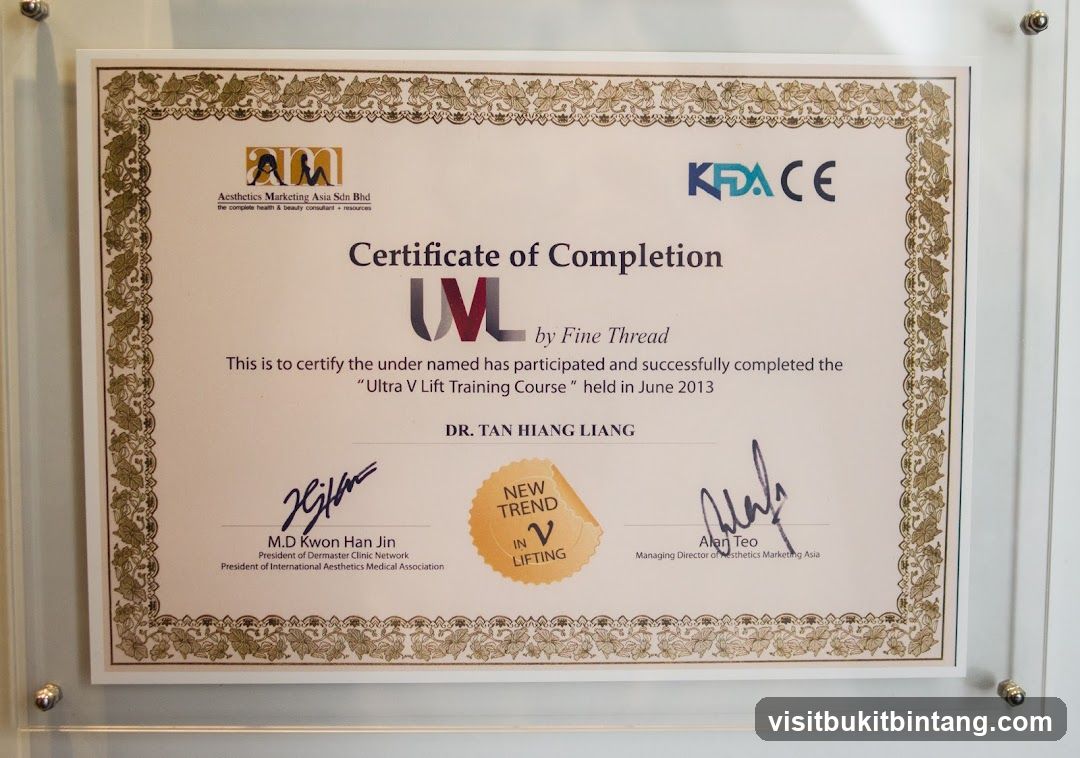 Certificate of Completion