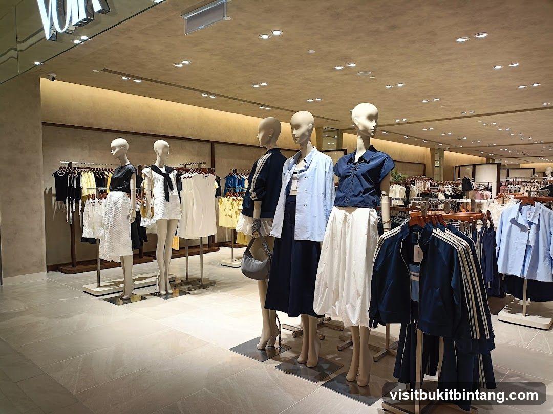 Fashion Store Interior with Mannequins