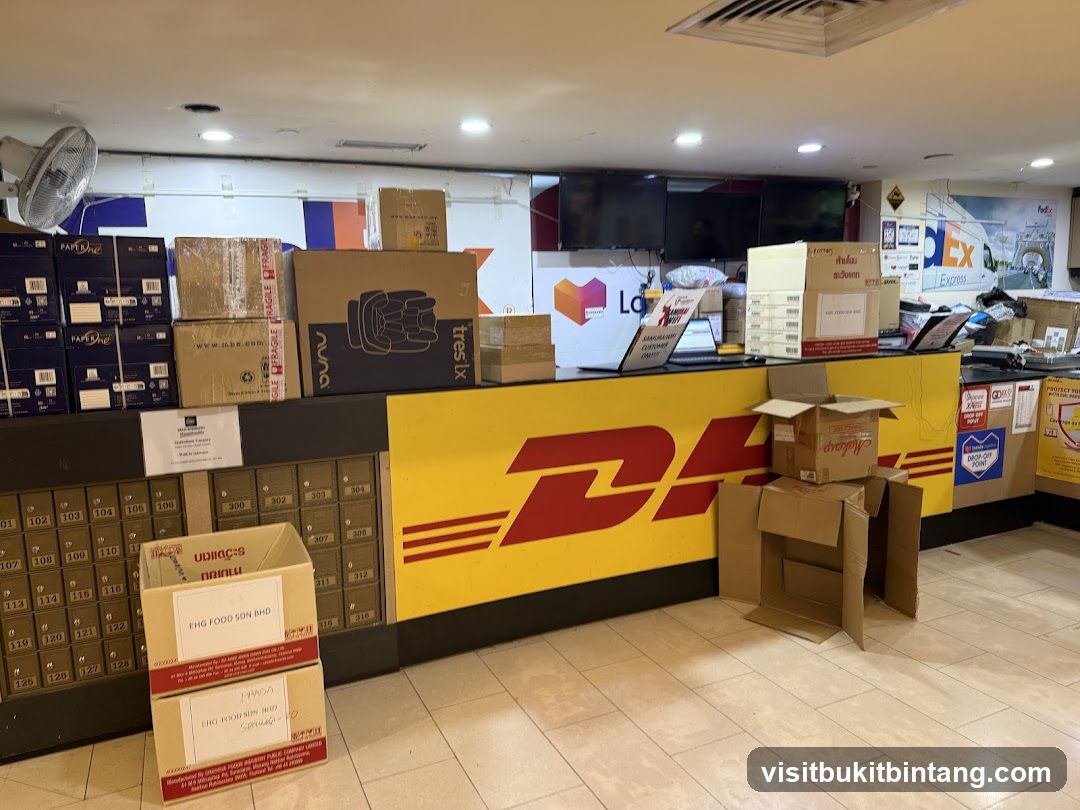 Shipping and Mail Service Counter