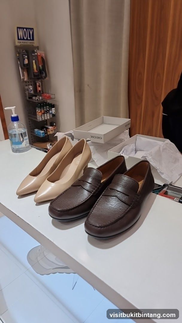 Shoes on Display