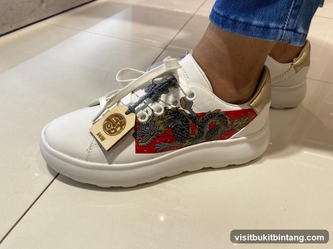 Dragon-themed sneakers