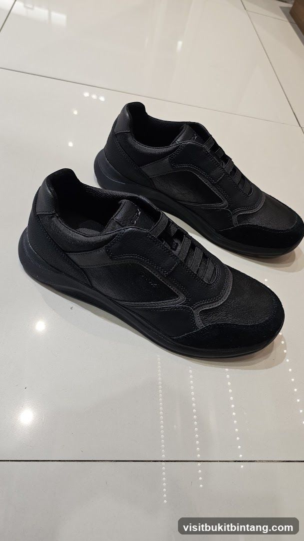 Black Geox Sneakers